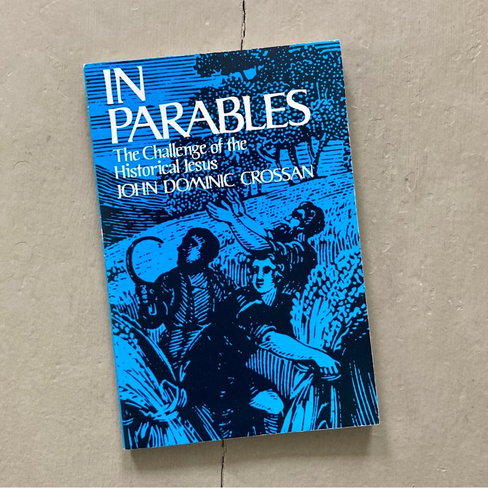 1985 In Parables Woodcut Religious Art Historical Jesus Scriptures Lord